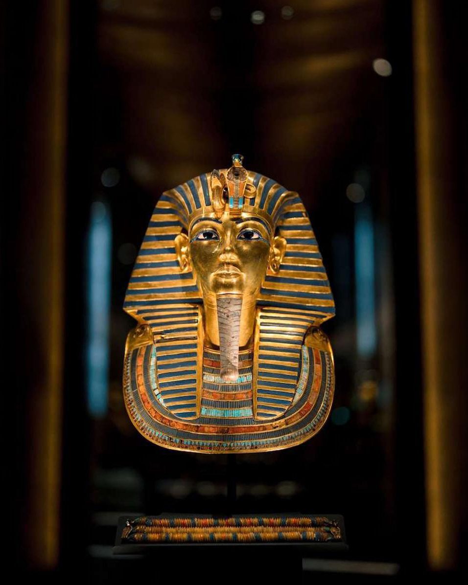 Golden mask of Tutankhamun